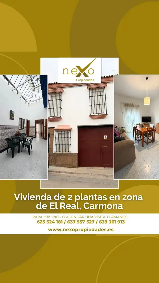 Vista exterior de Casa o chalet en venta en Carmona con Balcón