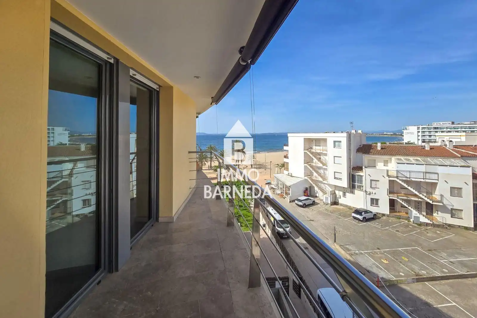 Exterior view of Flat for sale in Roses  with Air Conditioner, Heating and Terrace