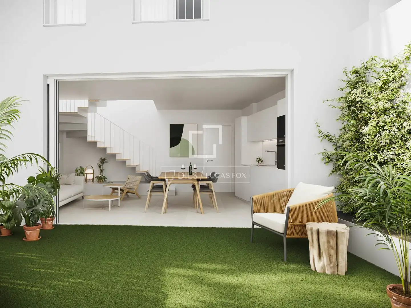 Sala d'estar de Casa o xalet en venda en L'Escala amb Aire condicionat, Calefacció i Terrassa