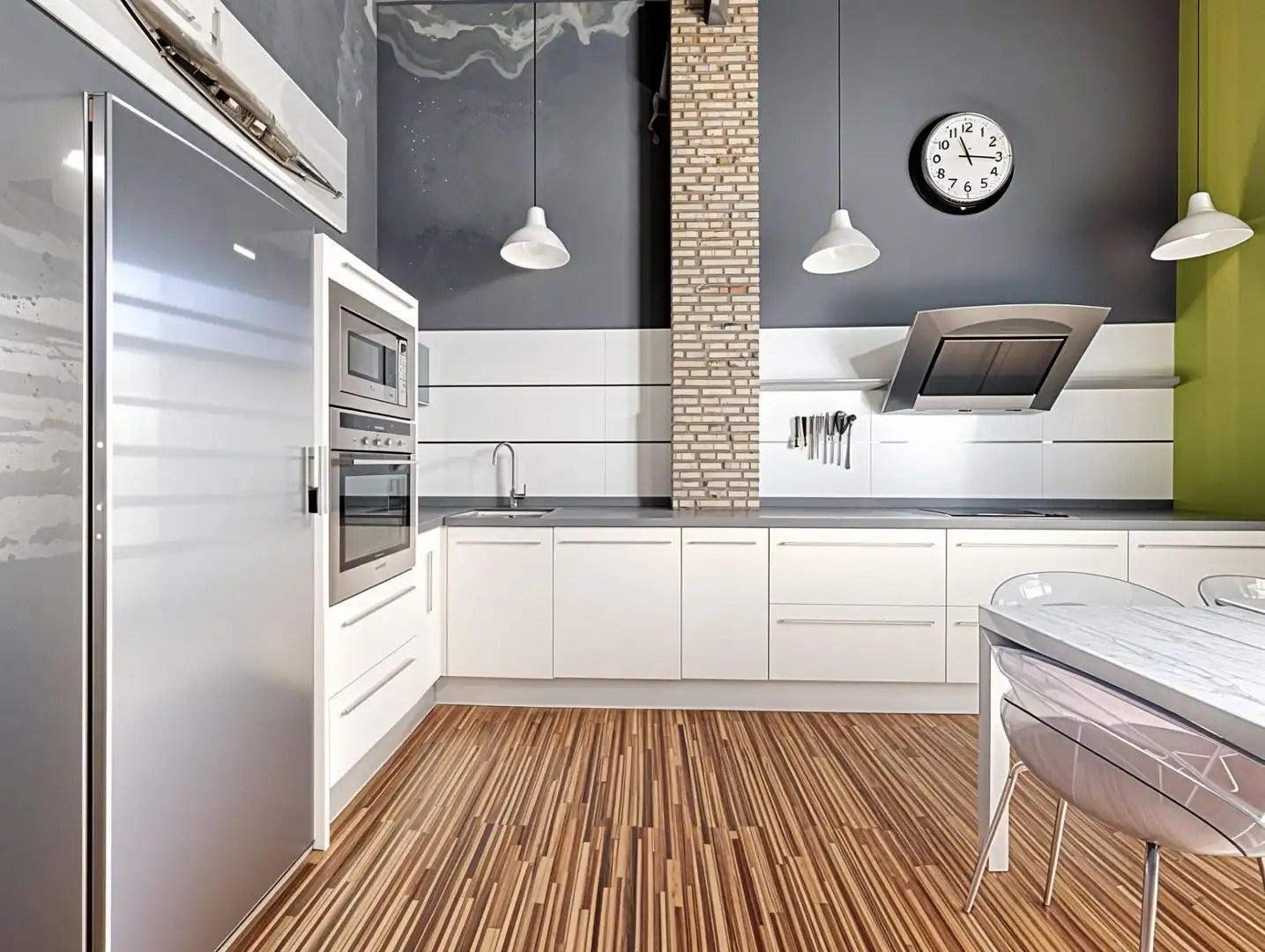 Kitchen of Houses for sale in Valencia  with Air Conditioner, Heating and Parquet flooring