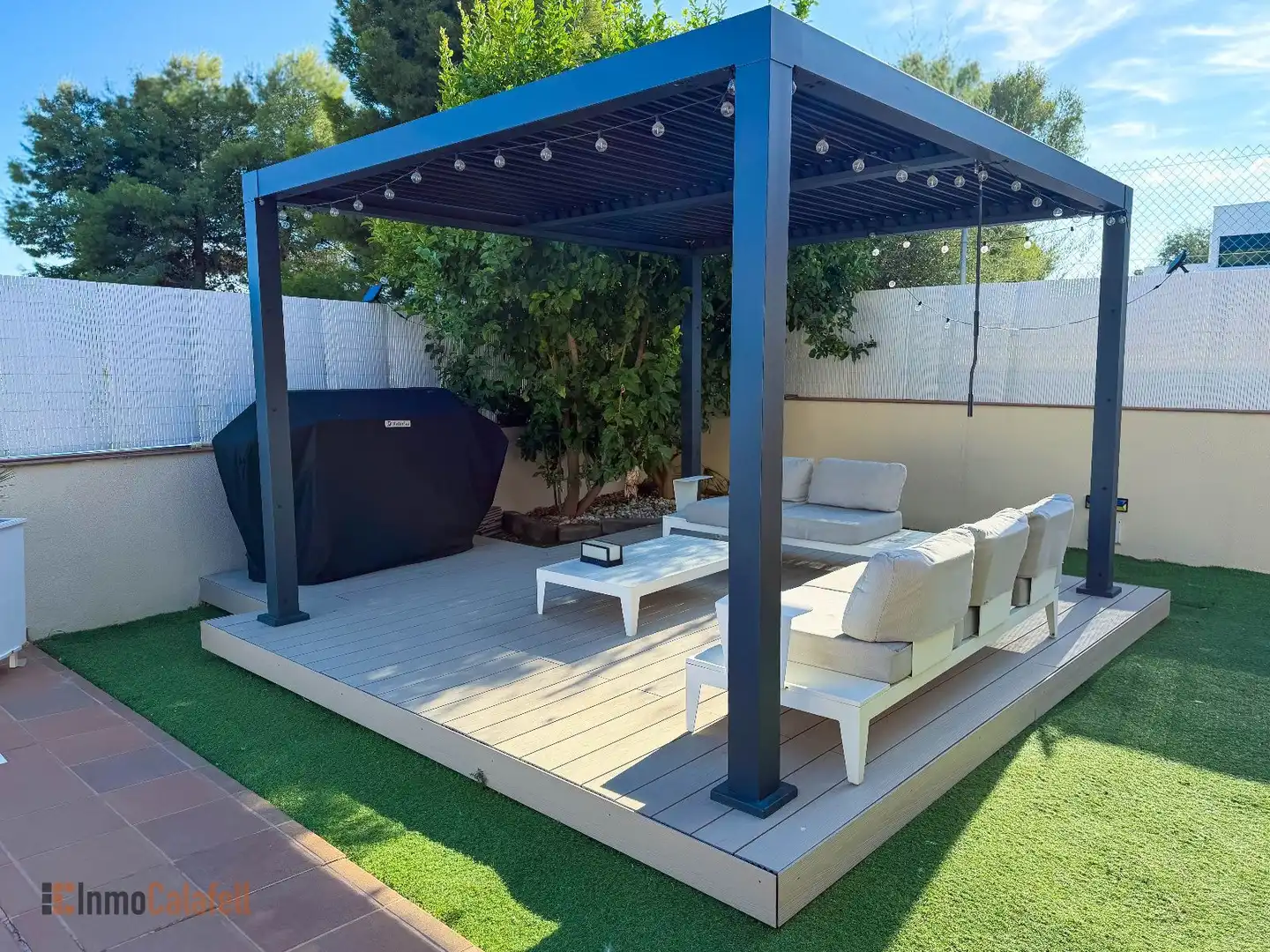 Terraza de Casa o chalet en venta en Calafell con Aire acondicionado, Calefacción y Jardín privado