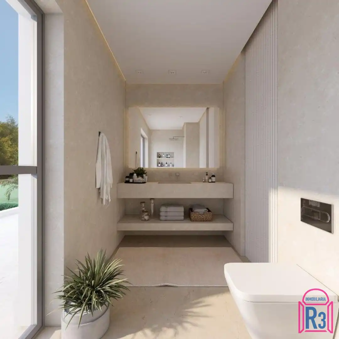 Bathroom of Houses for sale in León Capital   with Heating, Private garden and Terrace