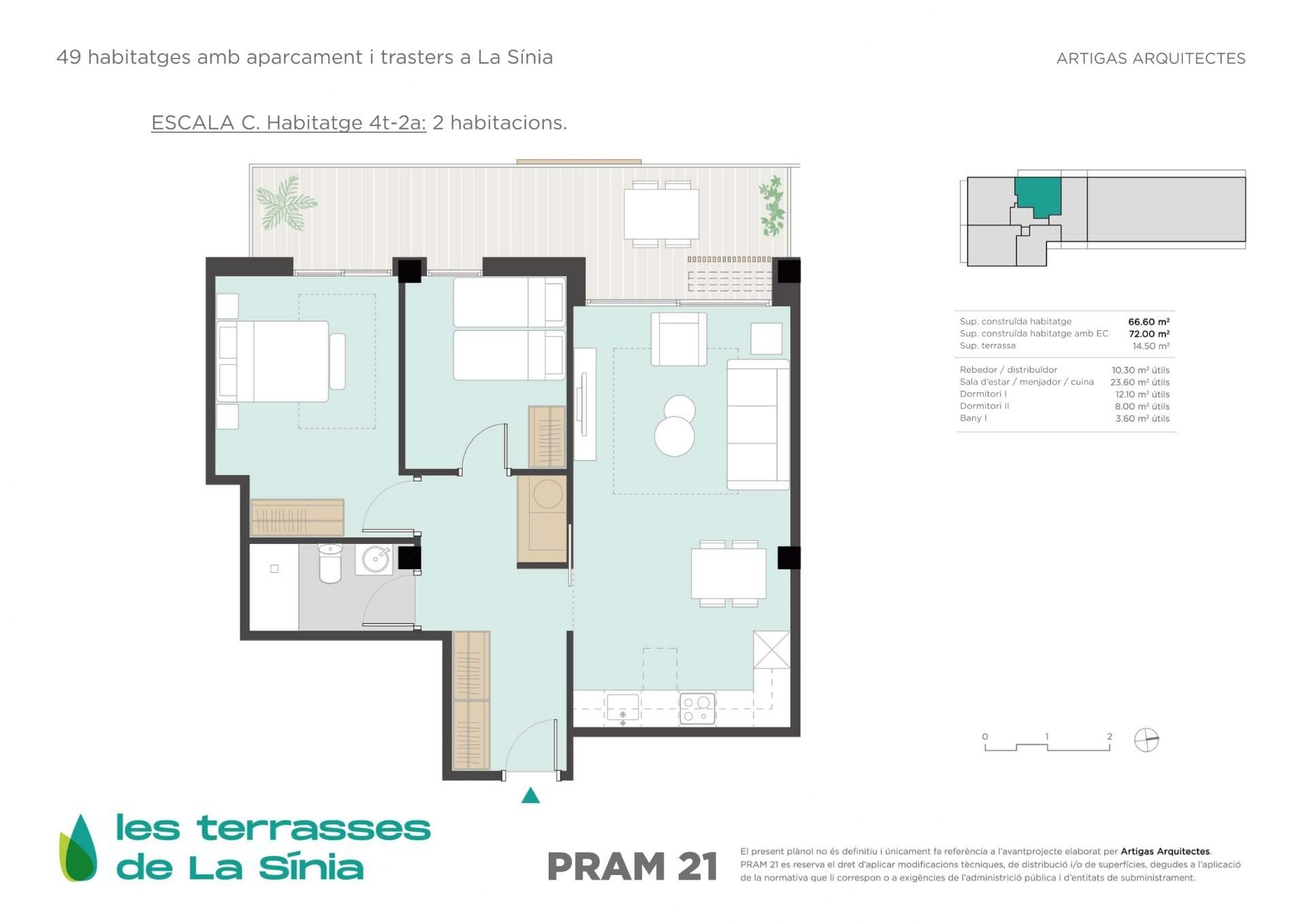 Pis en venda a  AVGDA JOSEP PUIG I CADAFALCH, 18