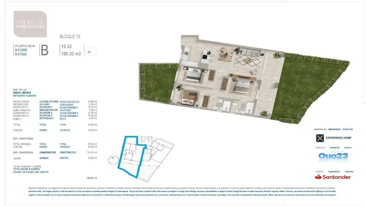 Planta baixa en venda en Felanitx amb Jardí privat, Terrassa i Balcó