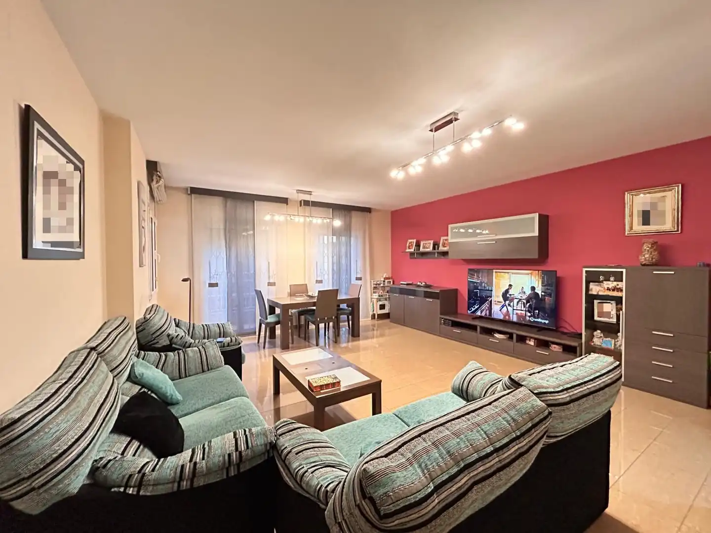 Living room of Houses for sale in Sant Boi de Llobregat  with Air Conditioner, Heating and Terrace
