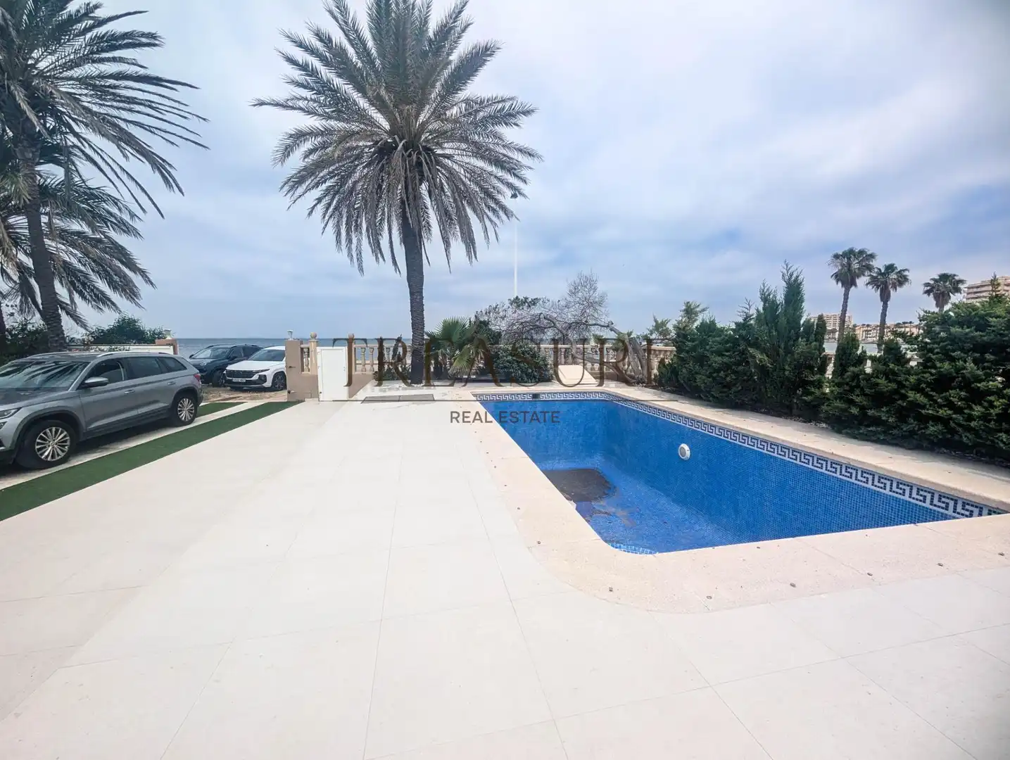 Swimming pool of Houses for sale in La Manga del Mar Menor  with Air Conditioner, Private garden and Terrace