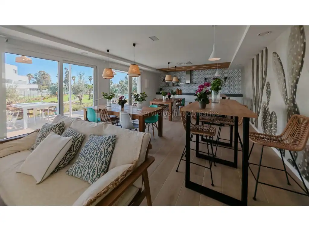 Comedor de Ático de alquiler en Estepona con Amueblado