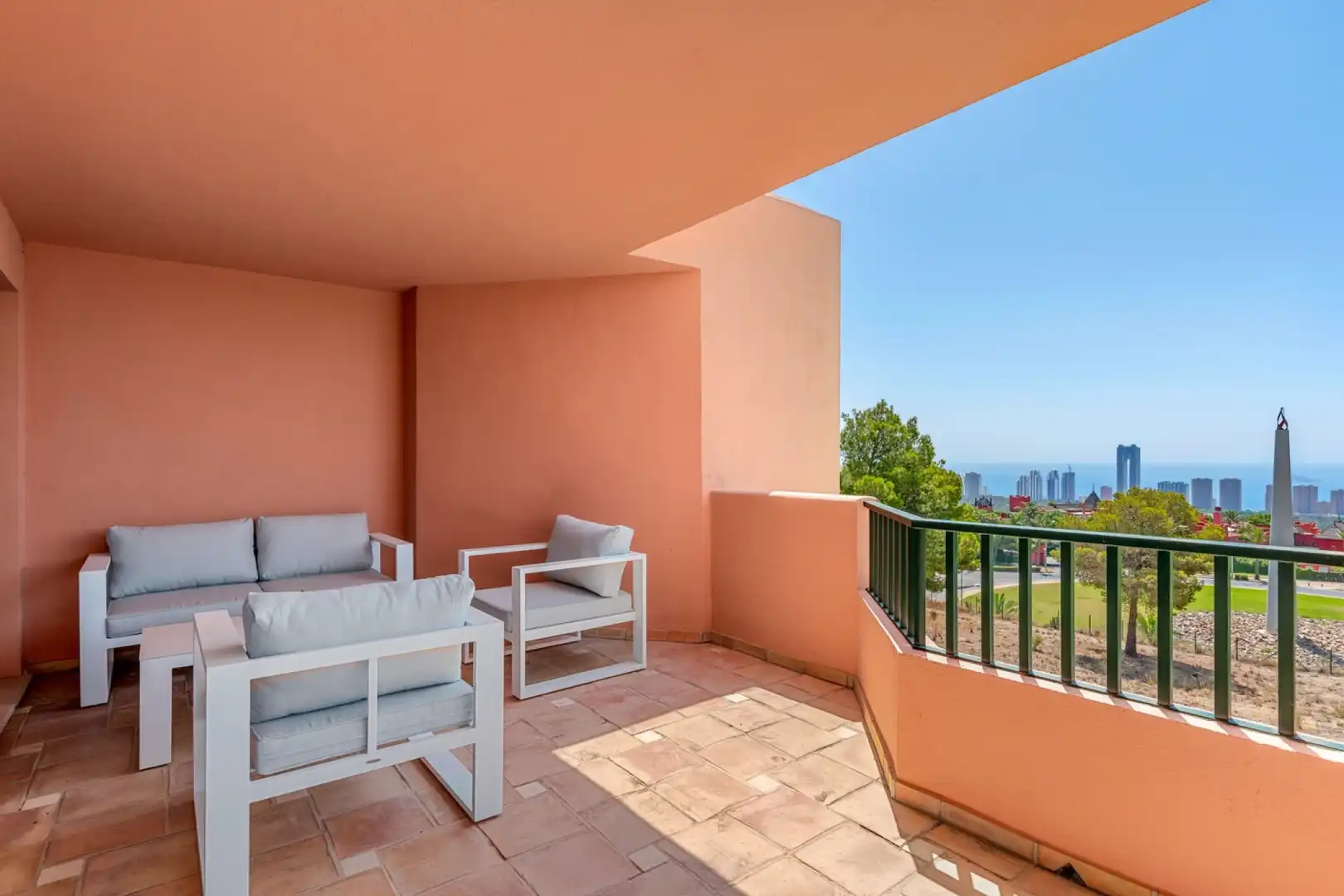 Terrace of Flat for sale in Finestrat  with Storage room, Swimming Pool and Community pool