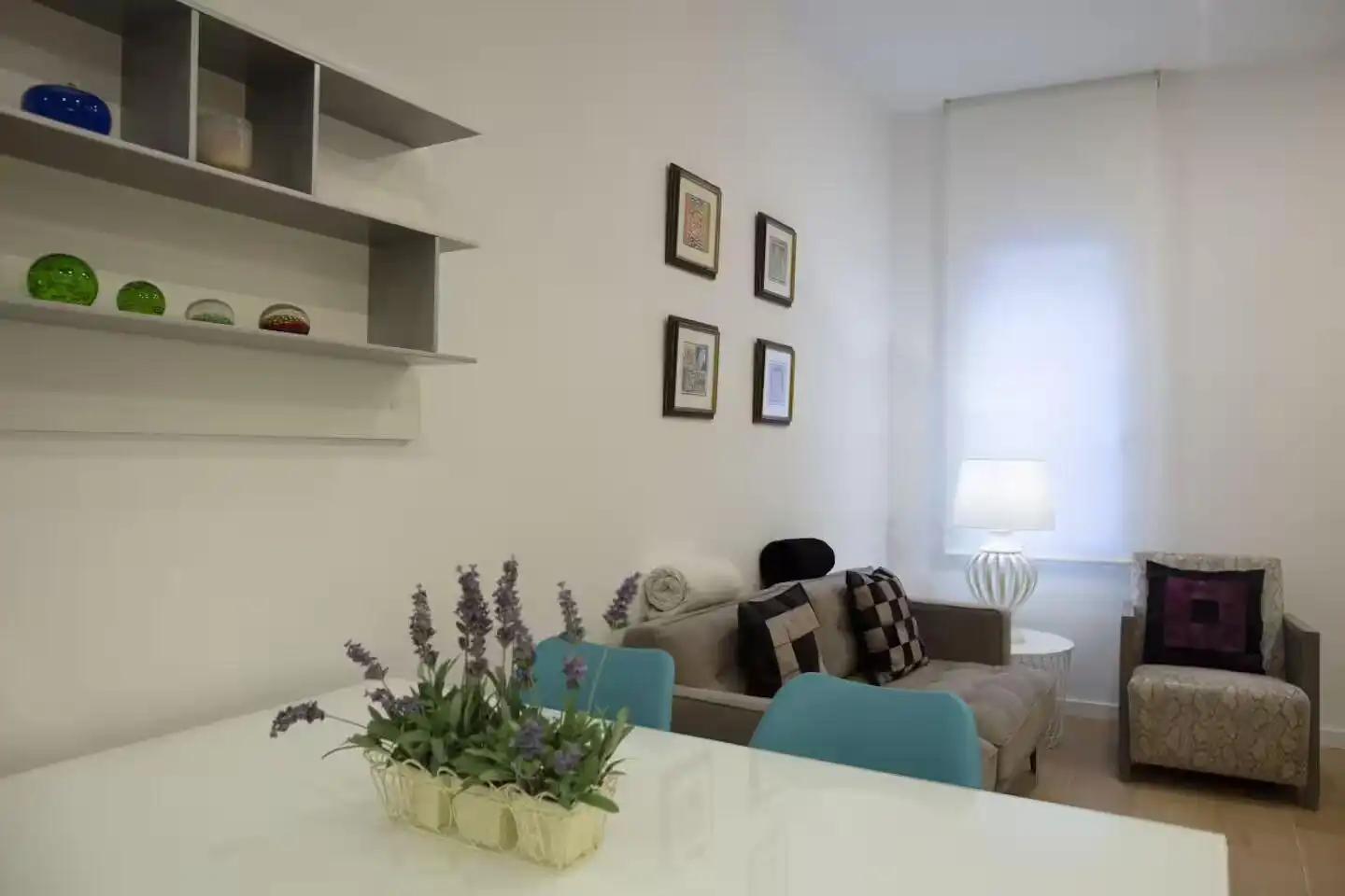 Wohnzimmer von Wohnung zur Miete in Casas Verdes - Ermita