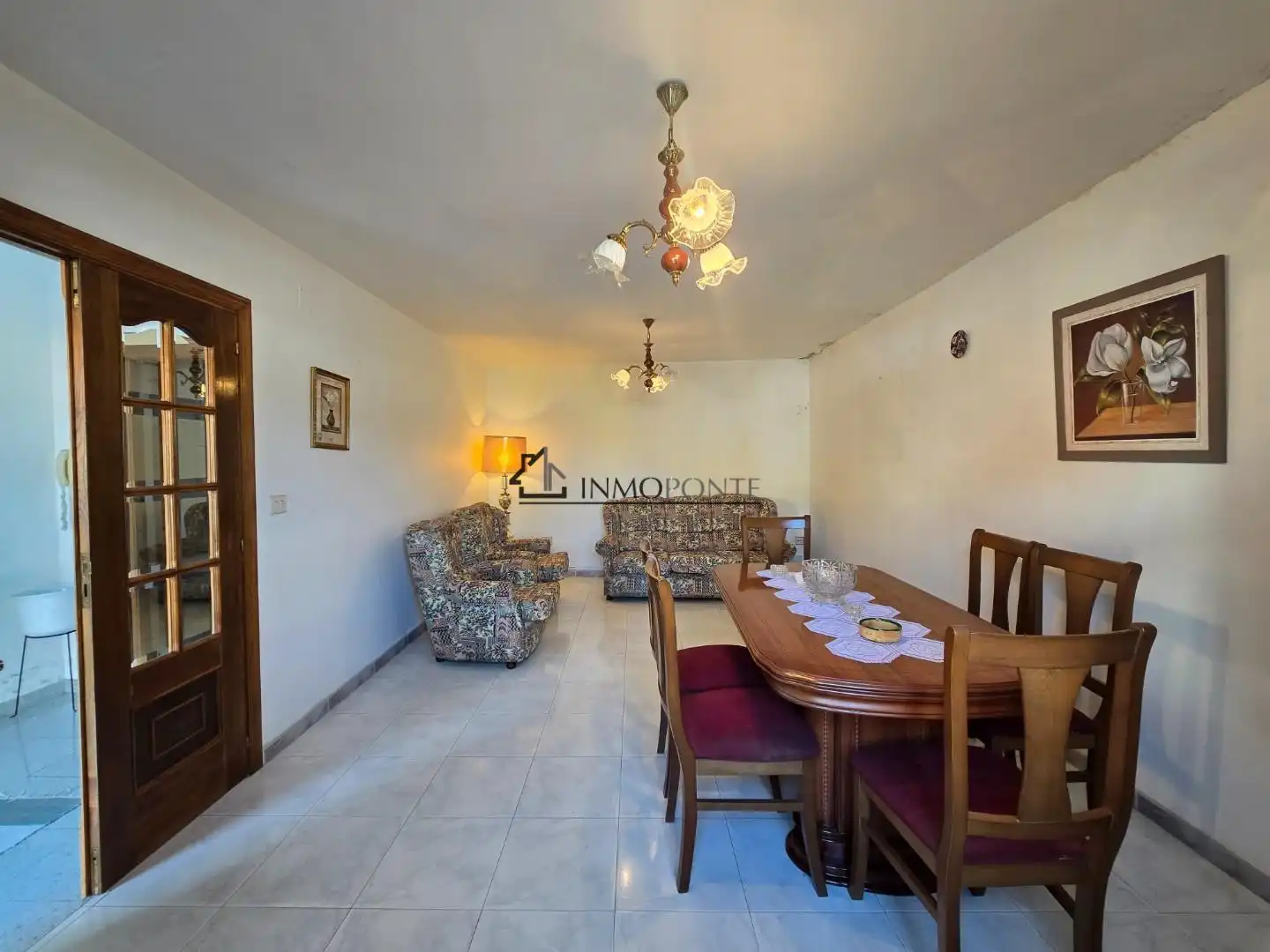 Sala d'estar de Casa o xalet en venda en Cerdedo amb Jardí privat