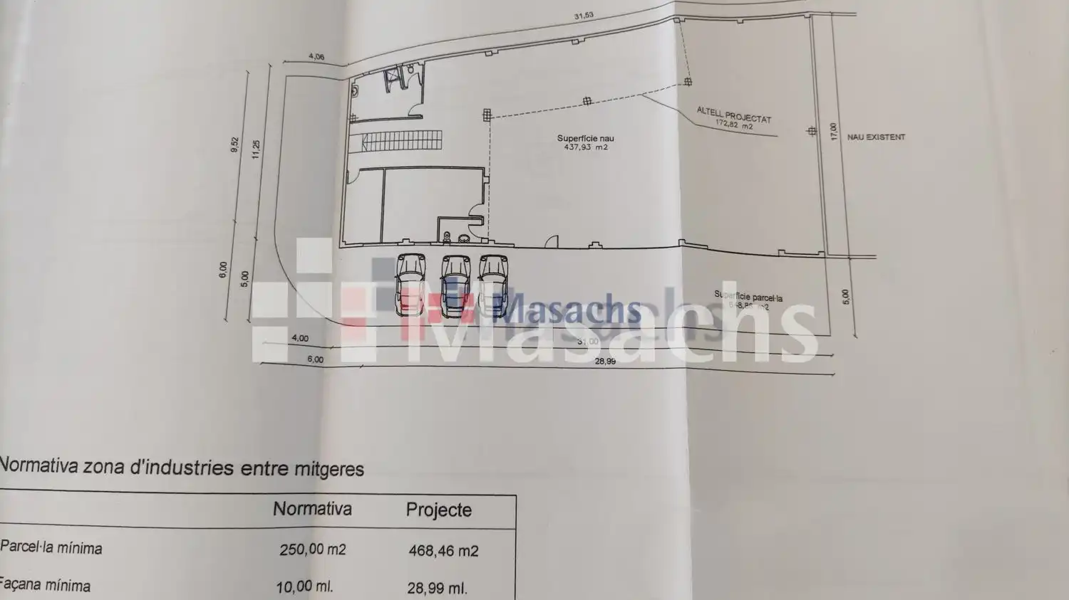 Nave industrial en venta en Palamós