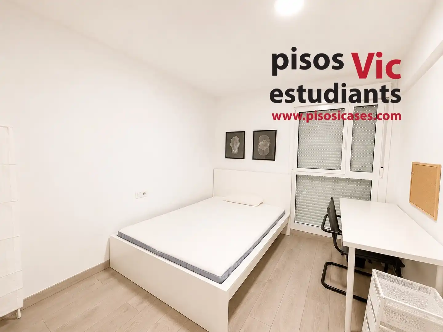 Habitación de Piso de alquiler en Vic con Calefacción, Amueblado y Horno