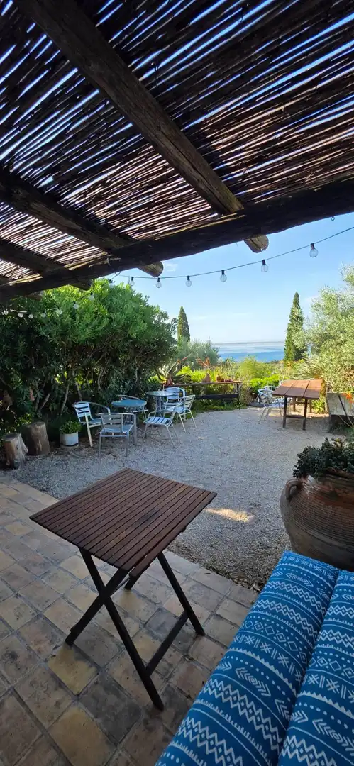 Terraza de Finca rústica en venta en El Perelló con Calefacción, Jardín privado y Terraza