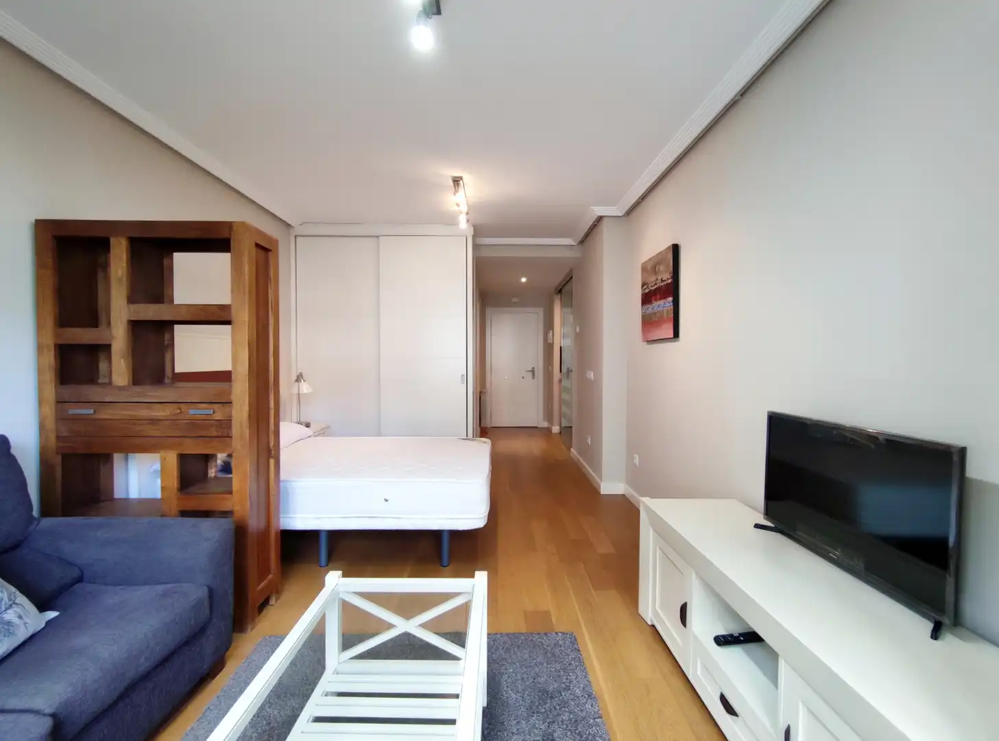 Wohnzimmer von Wohnung zur Miete in Oviedo  mit Heizung, Abstellraum und Möbliert