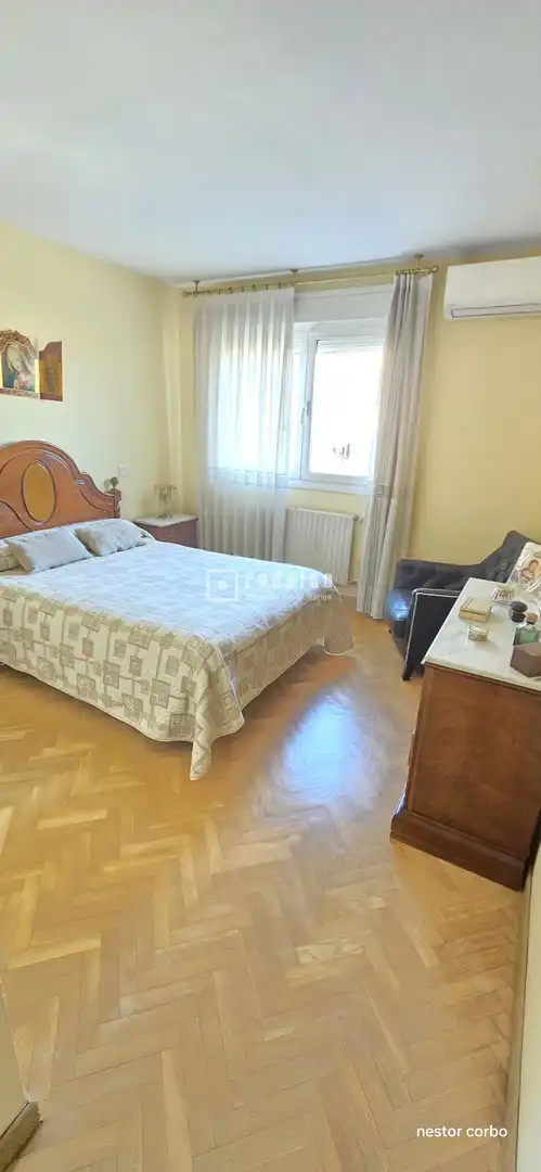 Bedroom of Flat for sale in Torrejón de Ardoz  with Heating, Private garden and Parquet flooring