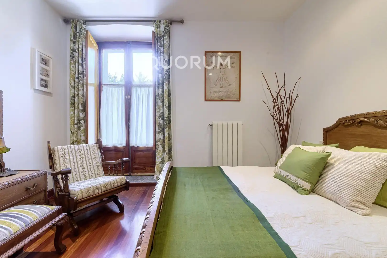 Habitación de Casa adosada en venta en Arrankudiaga / Zollo con Calefacción, Amueblado y Balcón