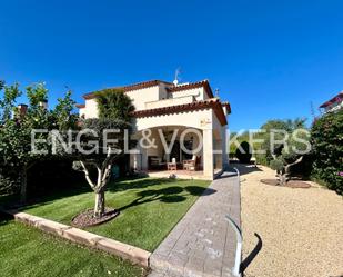 Exterior view of Single-family semi-detached for sale in Mont-roig del Camp  with Air Conditioner, Heating and Private garden