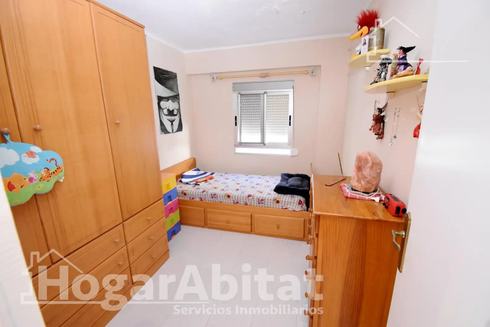 Schlafzimmer von Wohnung zum Verkauf in Alzira mit Klimaanlage und Balkon