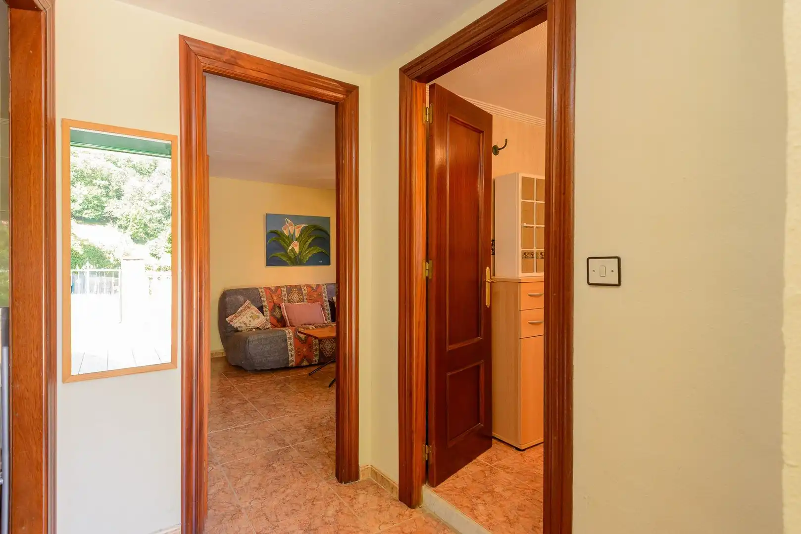 Casa adosada en venda en Mieres (Asturias) amb Jardí privat, Terrassa i Moblat
