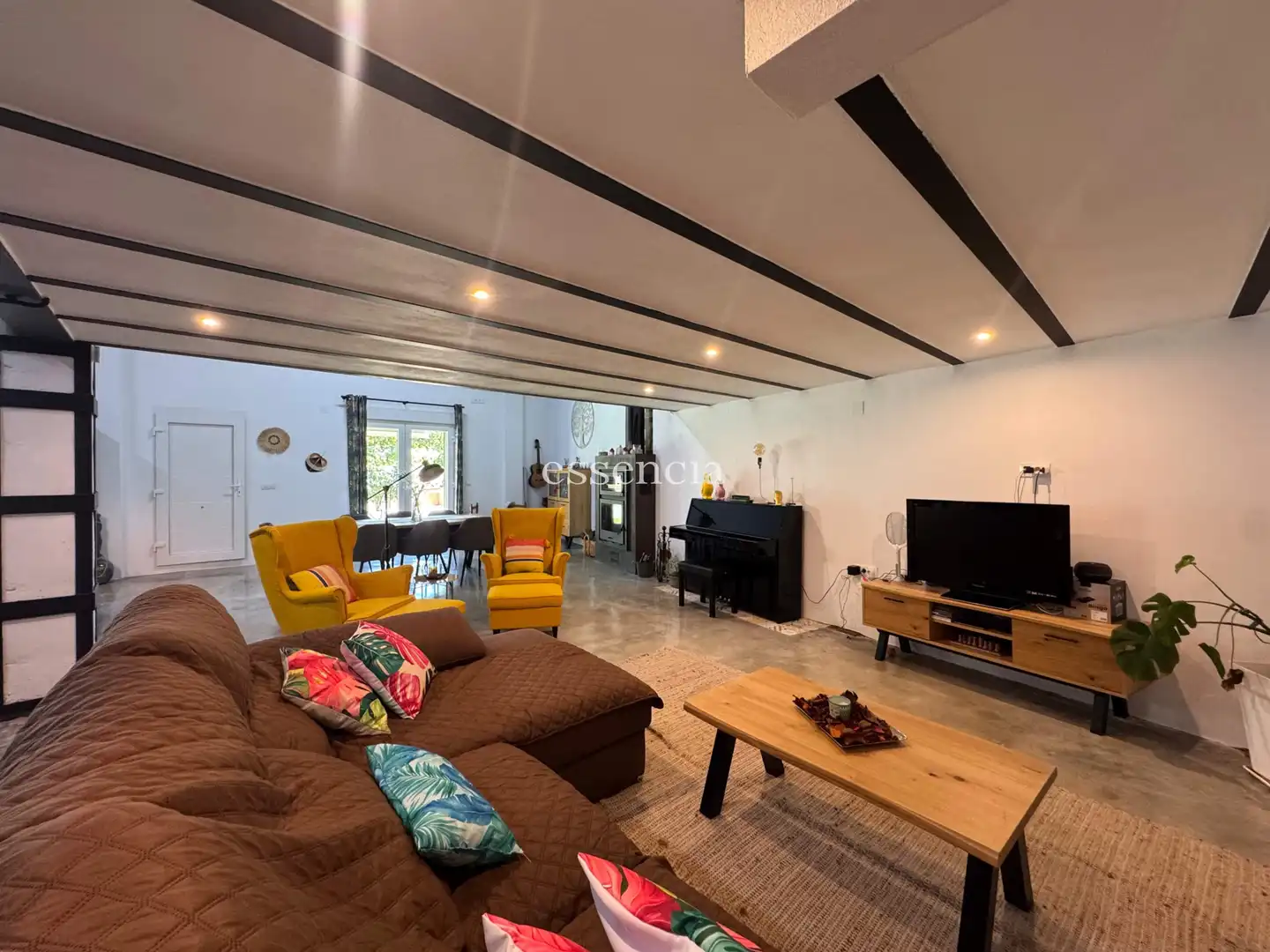 Sala d'estar de Casa o xalet en venda en Ròtova amb Aire condicionat, Calefacció i Jardí privat