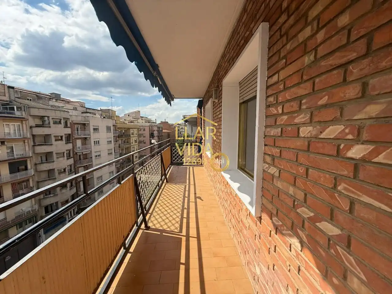 Terrasse von Wohnung zum Verkauf in Lleida mit Heizung, Parkett und Balkon