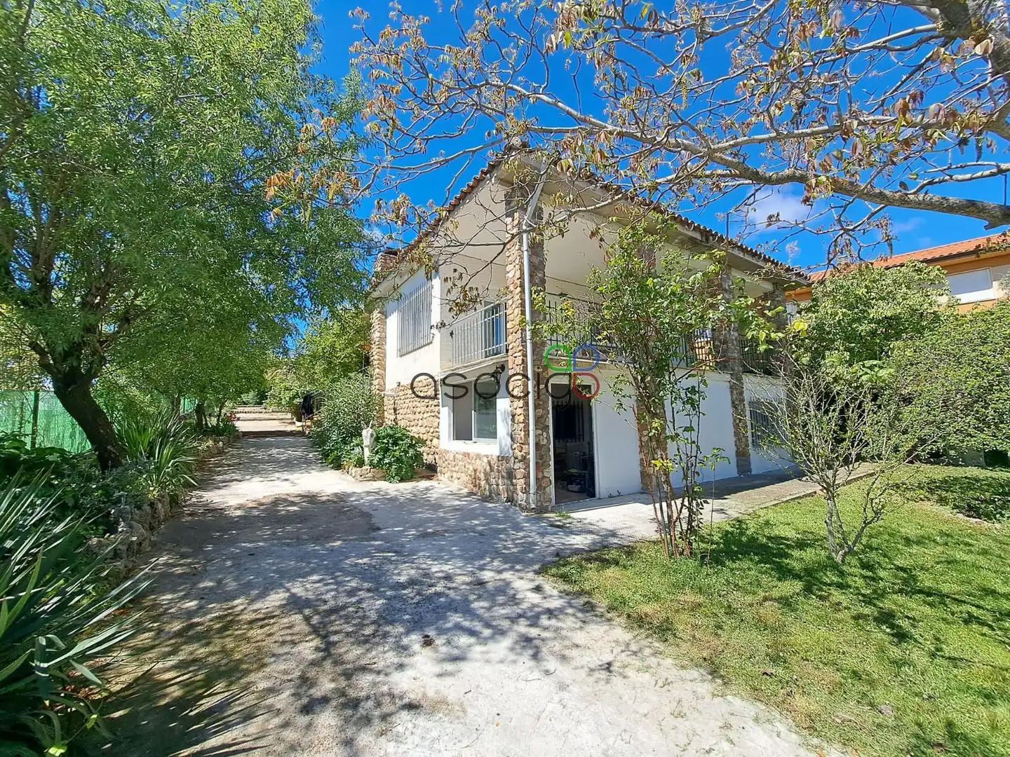 Vista exterior de Casa o chalet en venta en Valdeaveruelo con Calefacción, Terraza y Trastero