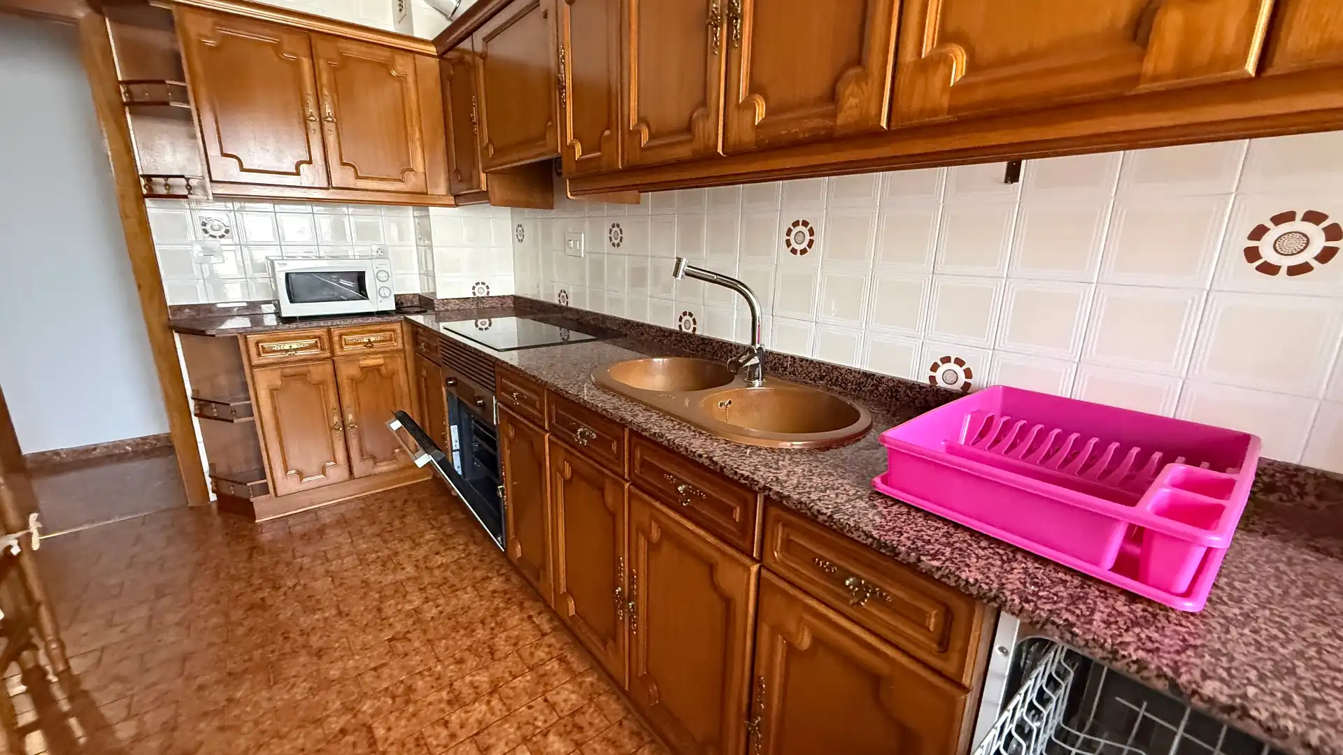 Cocina de Piso de alquiler en Albacete con Calefacción, Terraza y Amueblado