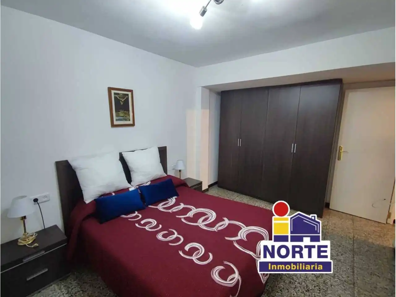 Bedroom of Flat for sale in Alcoy / Alcoi  with Air Conditioner and Furnished