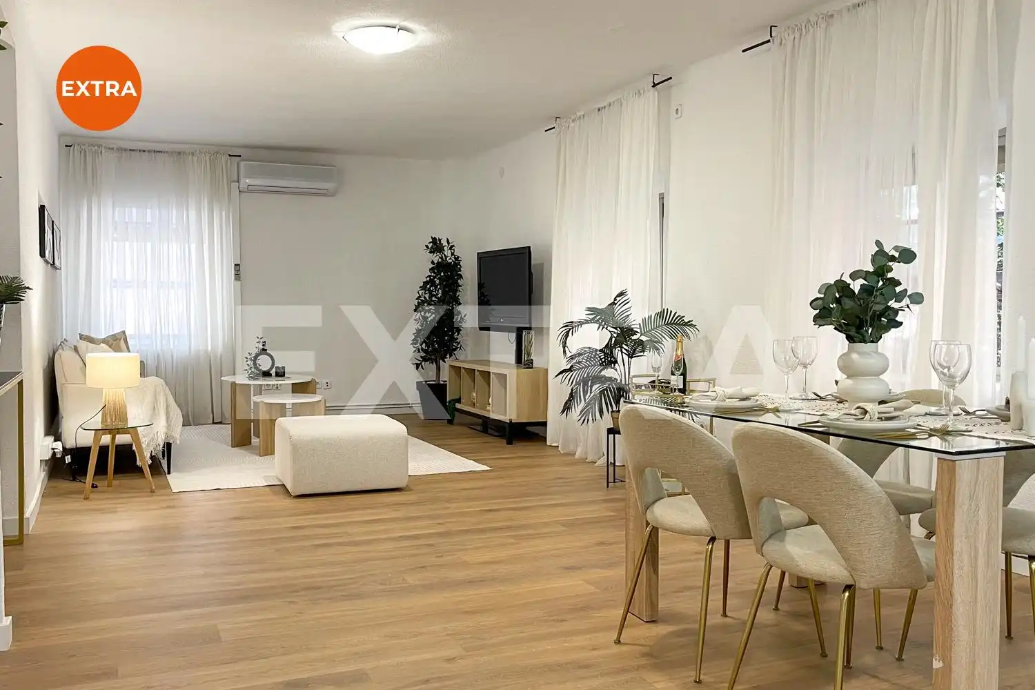 Sala de estar de Piso en venta en Madrid con Calefacción y Alarma