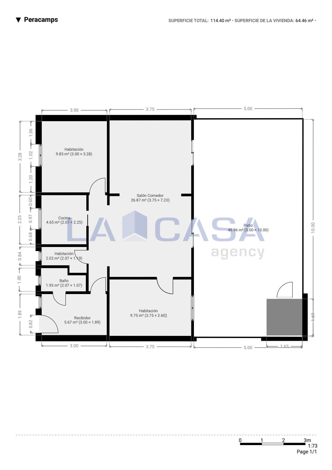 Planta baja for sale in  Barcelona Capital  with Terrace