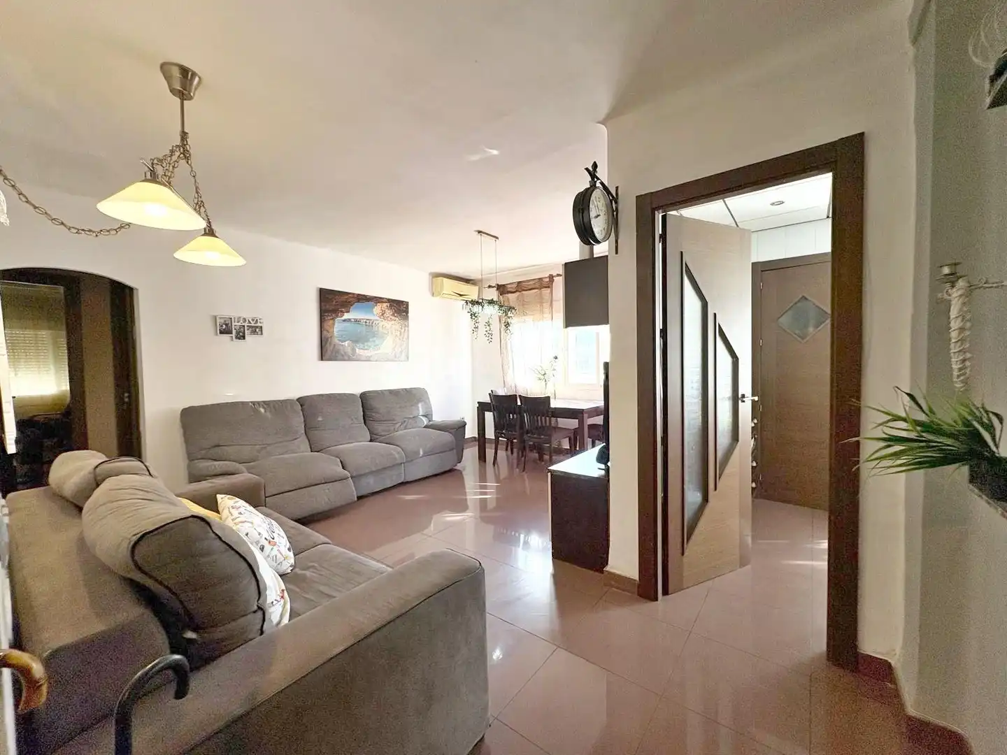 Sala d'estar de Pis en venda en Málaga amb Aire condicionat i Terrassa