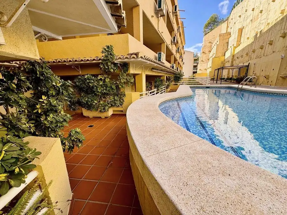 Schwimmbecken von Wohnungen zum Verkauf in Altea mit Klimaanlage, Heizung und Terrasse