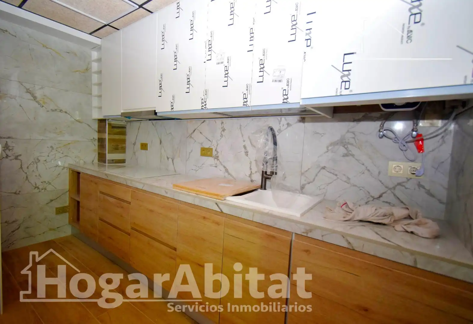 Cocina de Casa o chalet en venta en Sagunto / Sagunt con Aire acondicionado, Calefacción y Terraza