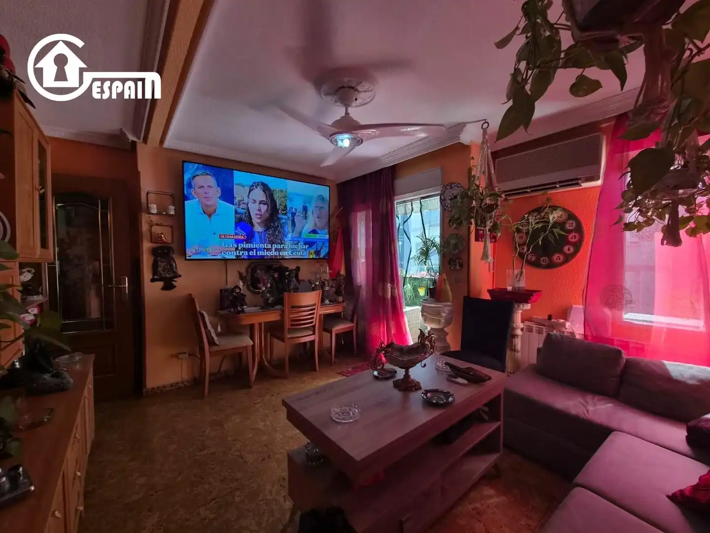 Sala de estar de Piso en venta en Móstoles con Aire acondicionado, Calefacción y Terraza
