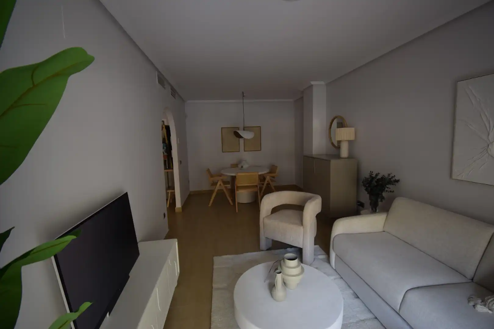Sala de estar de Apartamento en venta en Los Alcázares con Aire acondicionado, Calefacción y Terraza