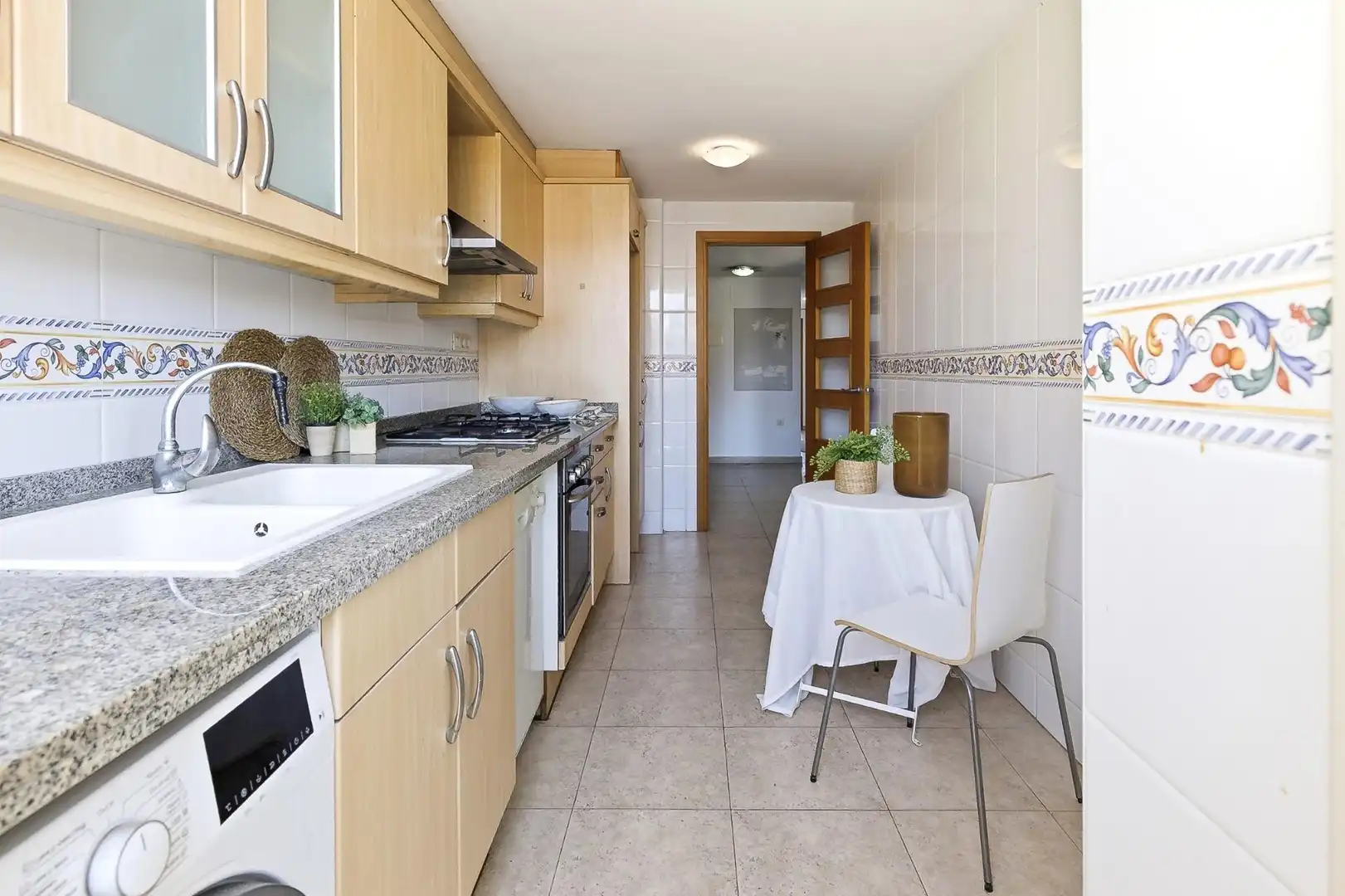 Kitchen of Apartments for sale in La Pobla de Farnals  with Air Conditioner, Heating and Private garden