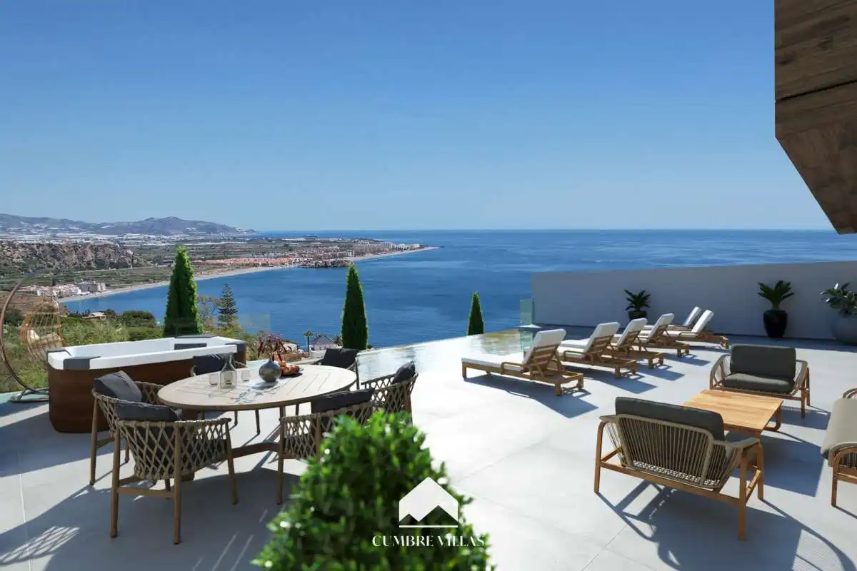 Casa aparellada amb jardí en venda a Monte los Almendros - El Pargo - Costa Aguilera