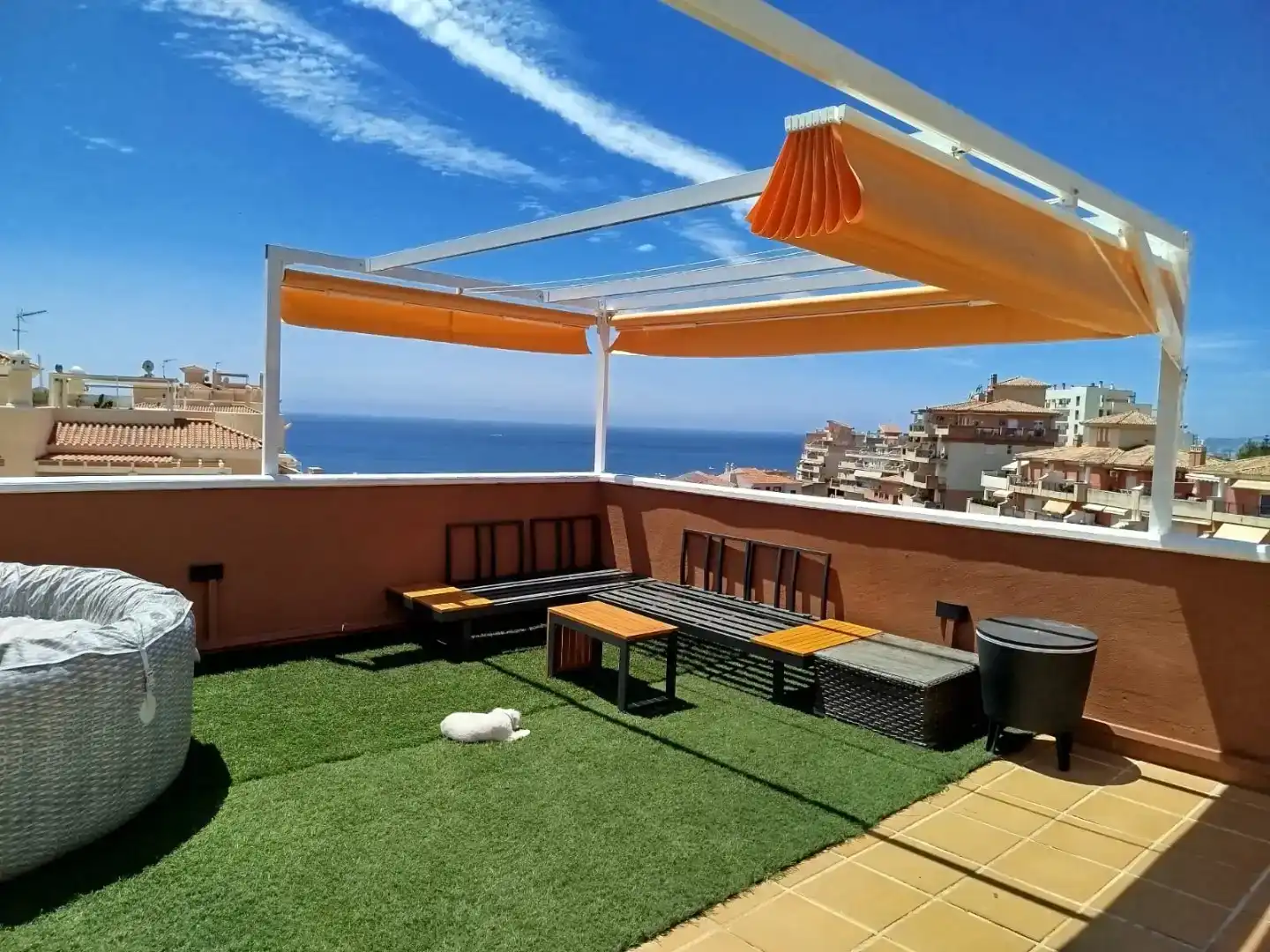 Terraza de Piso en venta en Benalmádena con Aire acondicionado, Terraza y Piscina