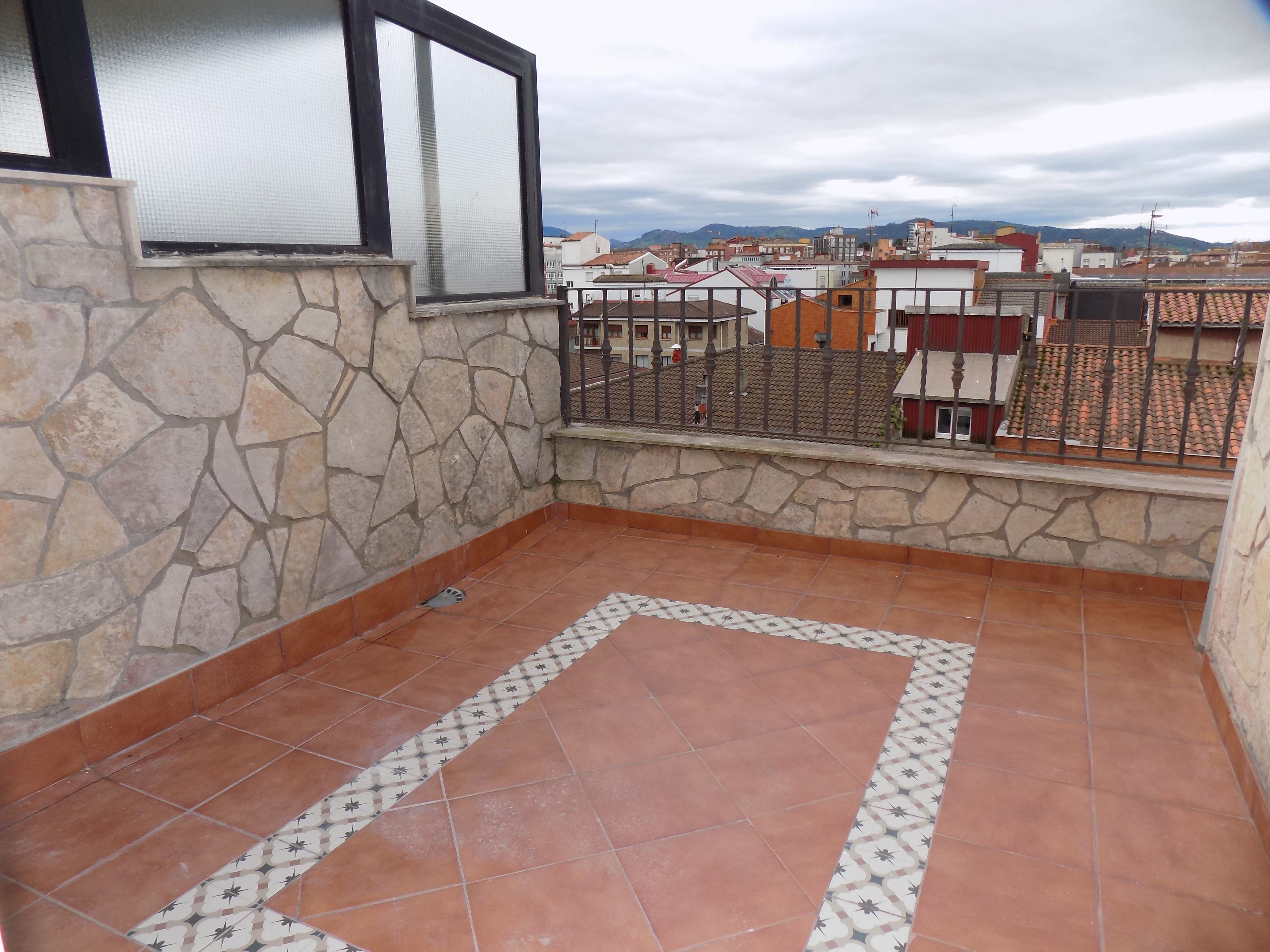 Terrace of Attic for sale in Gijón   with Heating, Terrace and Storage room