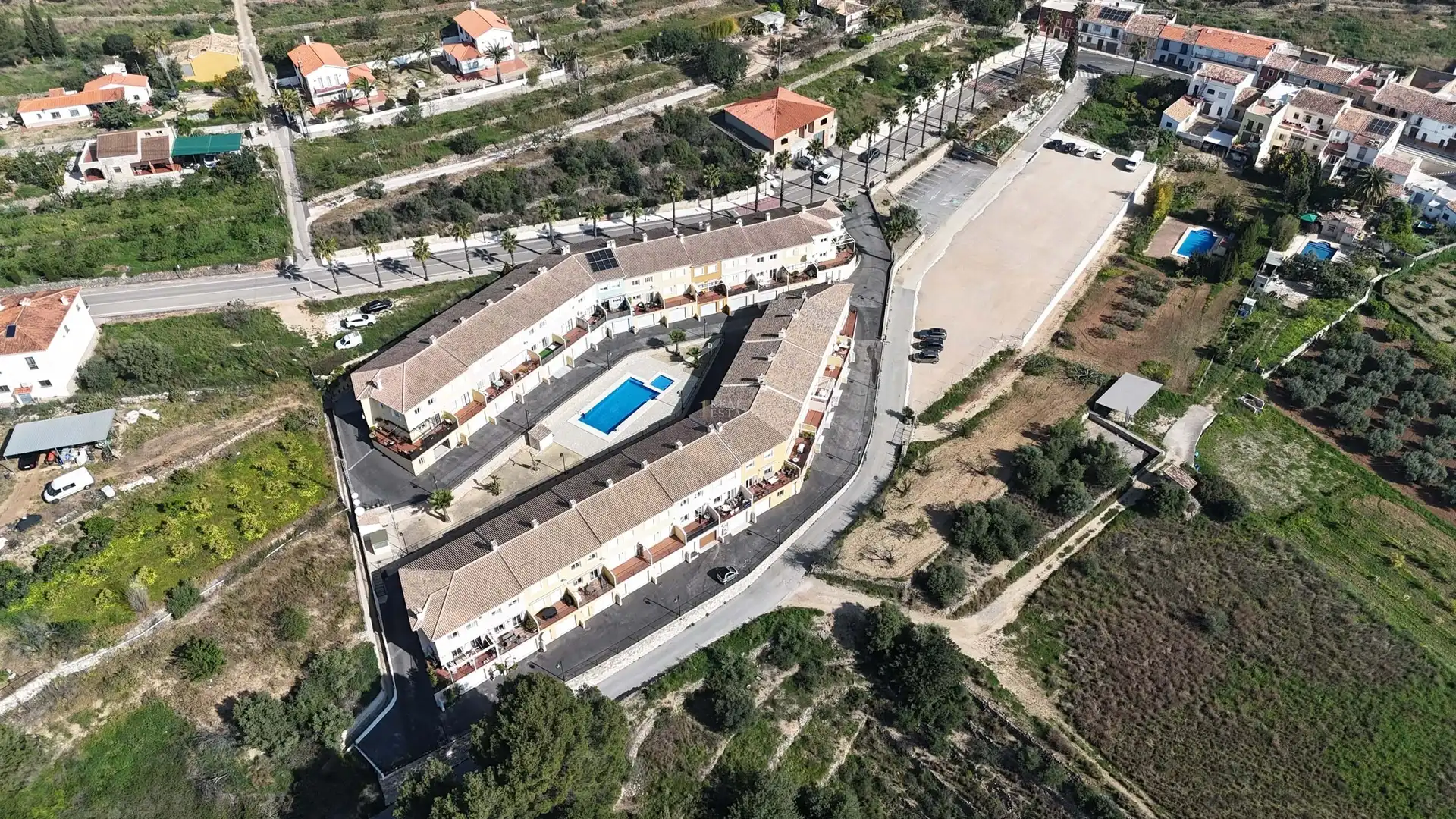 Exterior view of Detached homes for sale in Murla  with Air Conditioner, Heating and Storage room