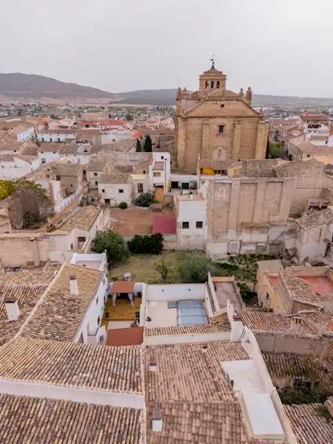 Vista exterior de Finca rústica en venta en Huéscar con Aire acondicionado, Calefacción y Jardín privado