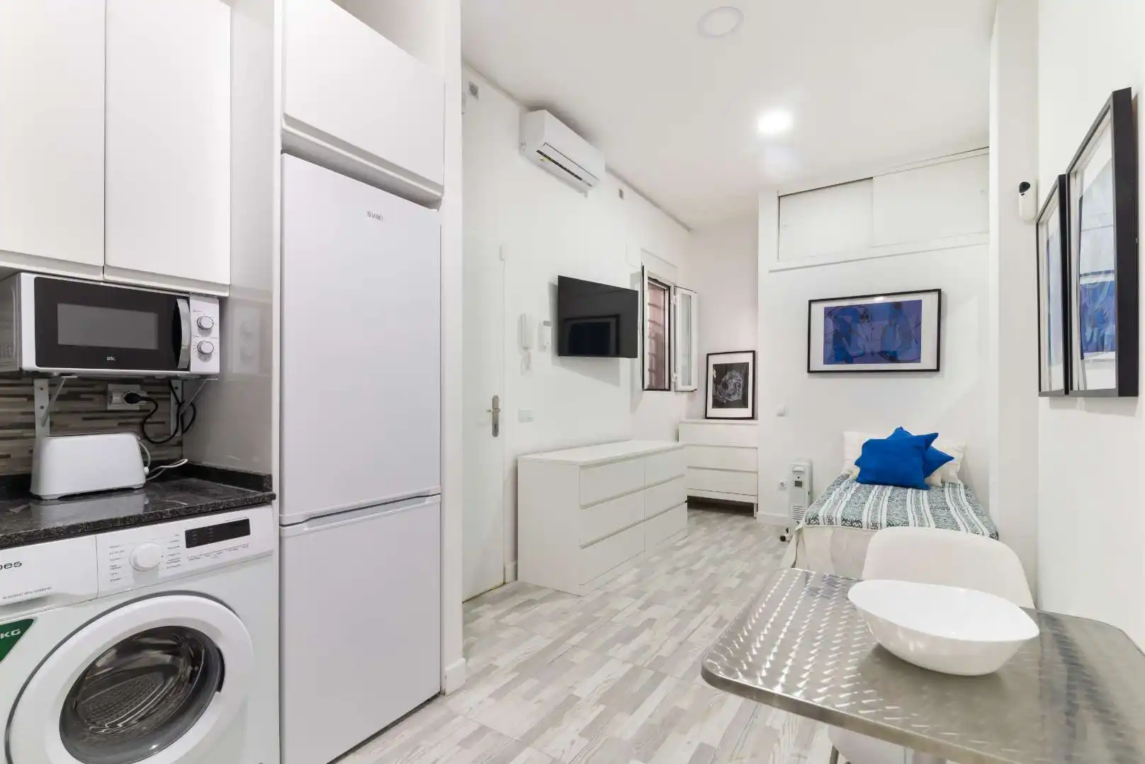 Sala de estar de Piso en venta en Madrid con Aire acondicionado, Calefacción y Amueblado