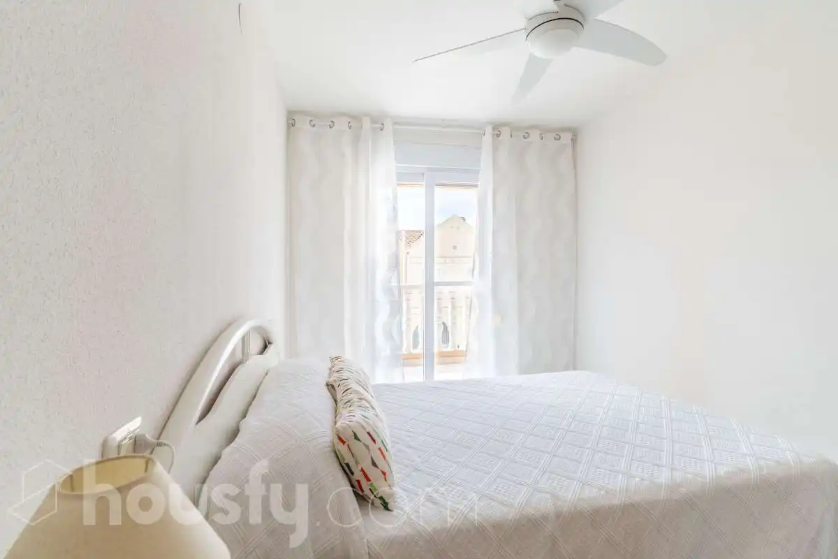 Bedroom of Detached homes for rent in Benicasim / Benicàssim  with Air Conditioner, Heating and Terrace