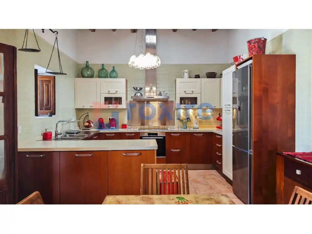 Kitchen of Country homes for rent in Sant Josep de sa Talaia  with Air Conditioner, Private garden and Terrace