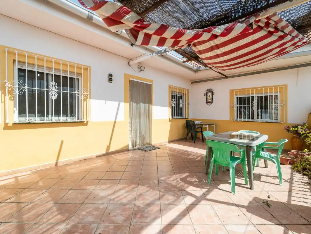 Terrace of Houses for sale in Almogía  with Air Conditioner, Heating and Private garden