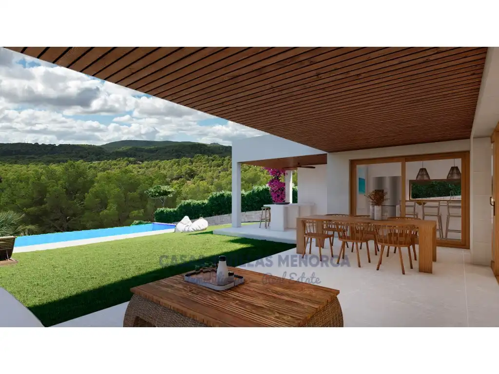 Terraza de Casa o chalet en venta en Es Mercadal