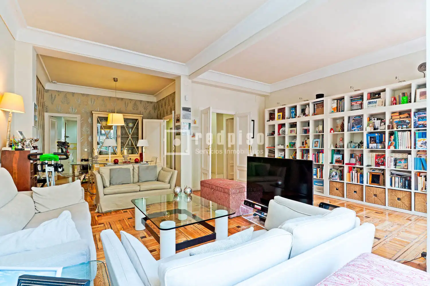 Sala de estar de Piso en venta en Madrid con Aire acondicionado, Calefacción y Terraza