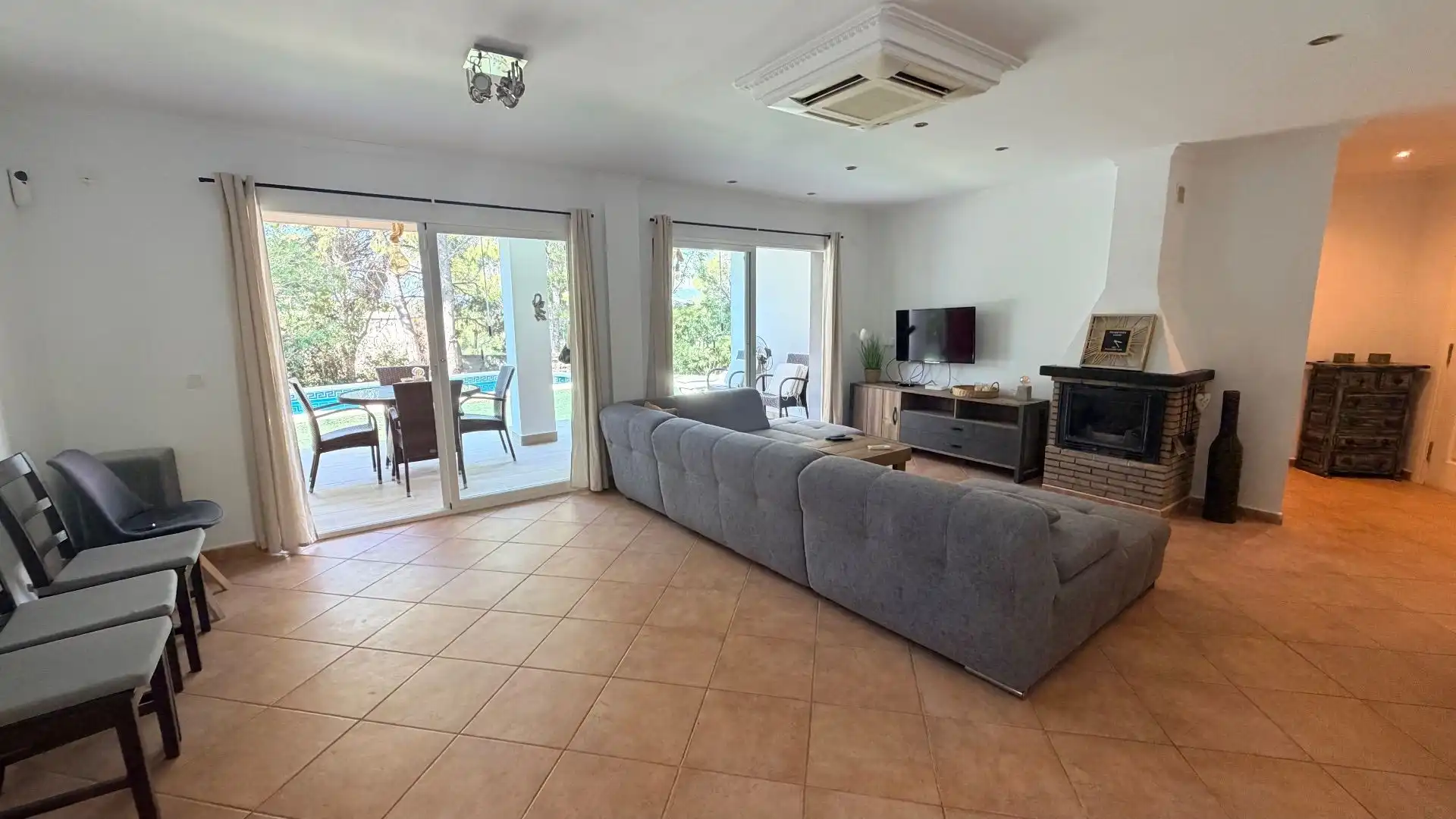 Living room of Houses for rent in Altea  with Air Conditioner, Heating and Private garden