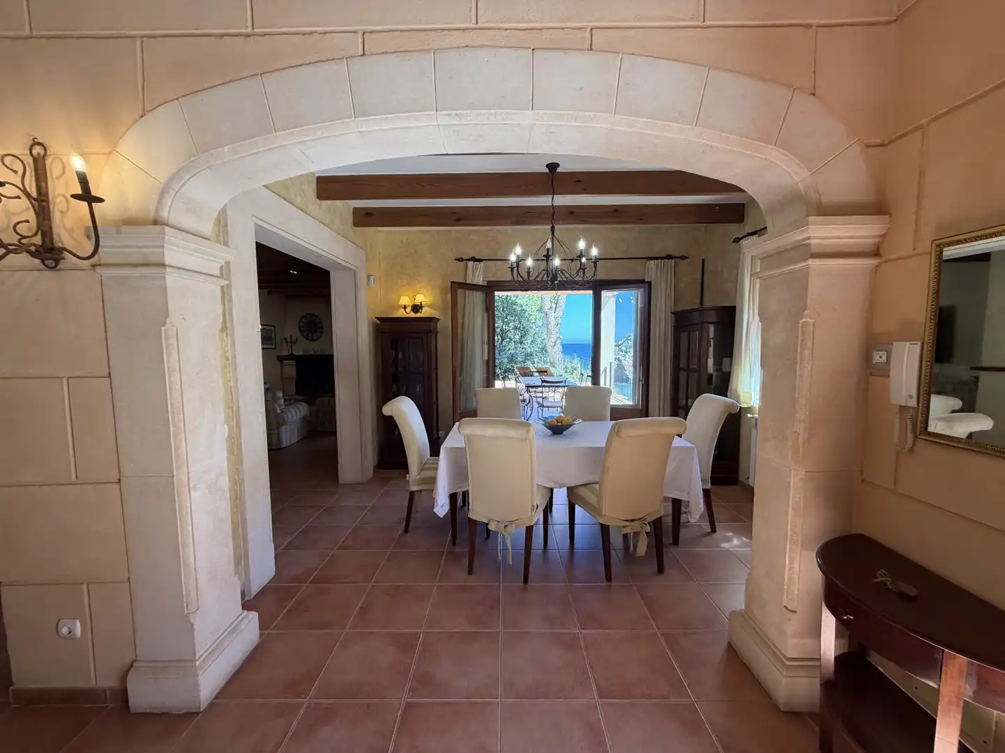 Dining room of Houses for sale in Deià  with Air Conditioner, Heating and Private garden