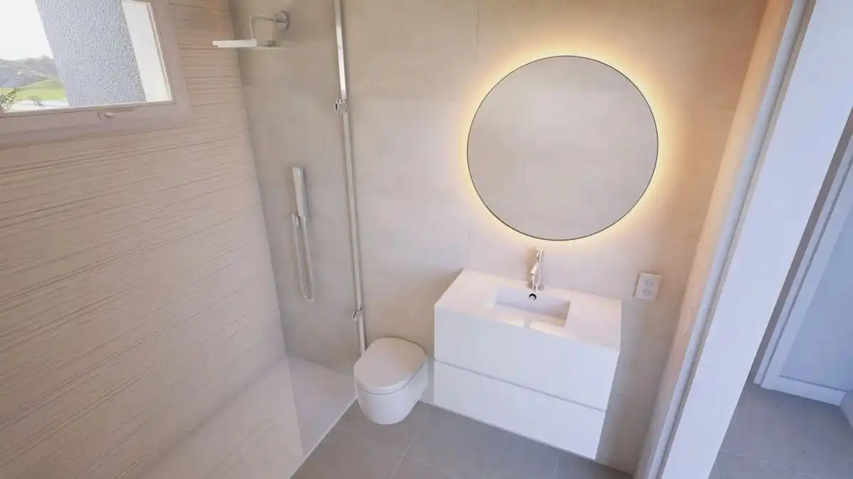 Bany de Àtic en venda en Calpe / Calp amb Aire condicionat, Jardí privat i Terrassa